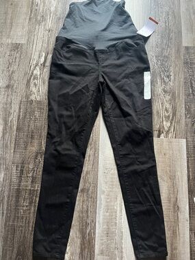 Black Maternity Skinny Jeggings